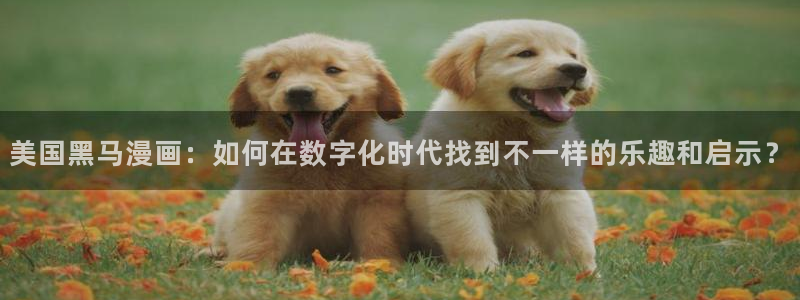 隐世华族漫画下拉式奇漫屋：美国黑马漫画：如何在数字化时代找到不一样的乐趣和启示？